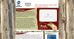 Desktop Screenshot of bestwesternhickokhouse.com